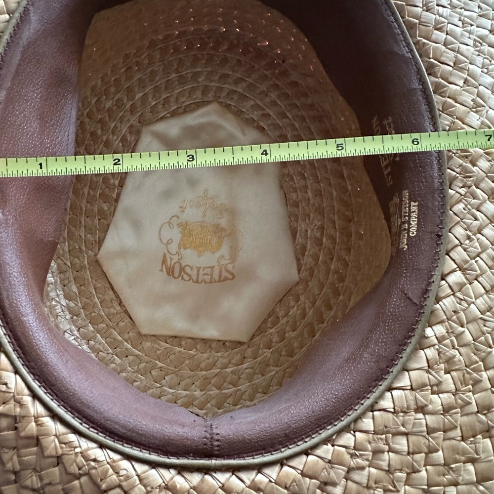 Vintage Stetson Select Boater’s Hat - Picture 7 of 11